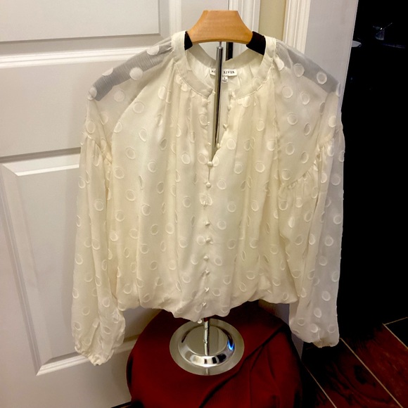 MoonRiver polyester SZL ladies top. Elastic cuffs and waistband, very soft! - Picture 1 of 4
